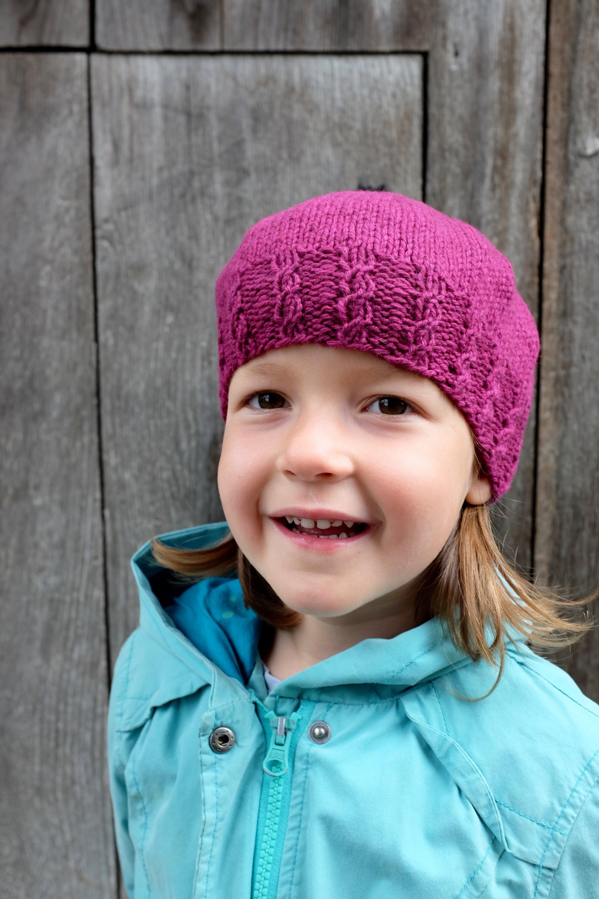 Bavarde Hat - Printed Pattern-La Cave à Laine