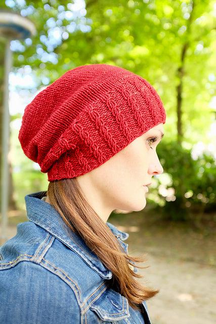 Bavarde Hat - Printed Pattern-La Cave à Laine