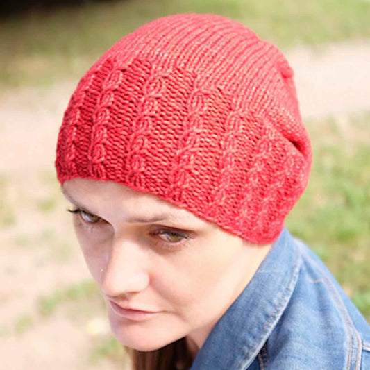 Bavarde Hat - PDF pattern download-La Cave à Laine