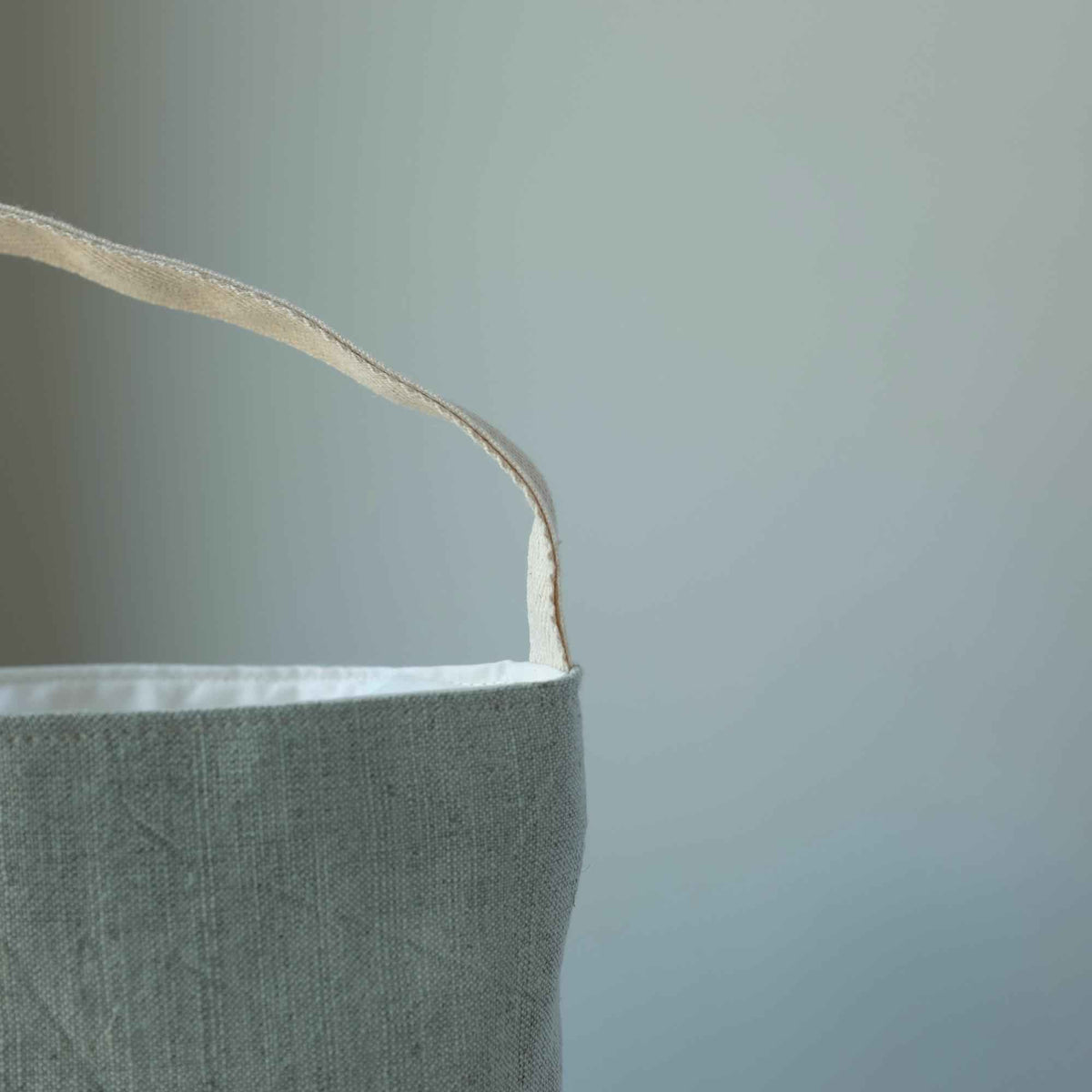 Aquarelle Project Bag - Hand-Dyed French Linen-La Cave à Laine