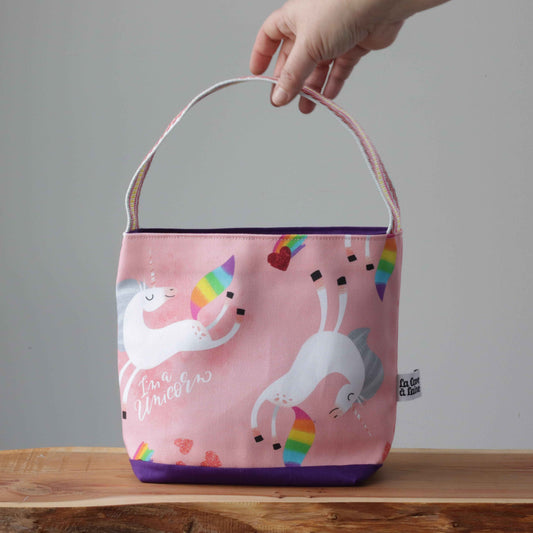 Unicorns Project Bag - Small-La Cave à Laine