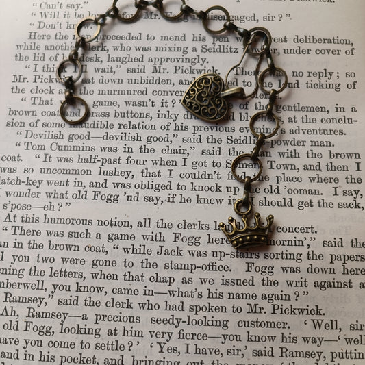 Row Counter - Long live the Queen, Bronze-La Cave à Laine