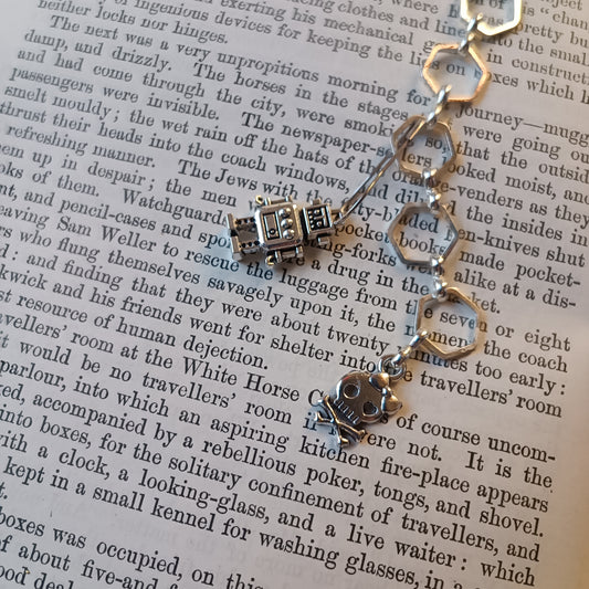 Row Counter - Love&Robots, Silver-La Cave à Laine