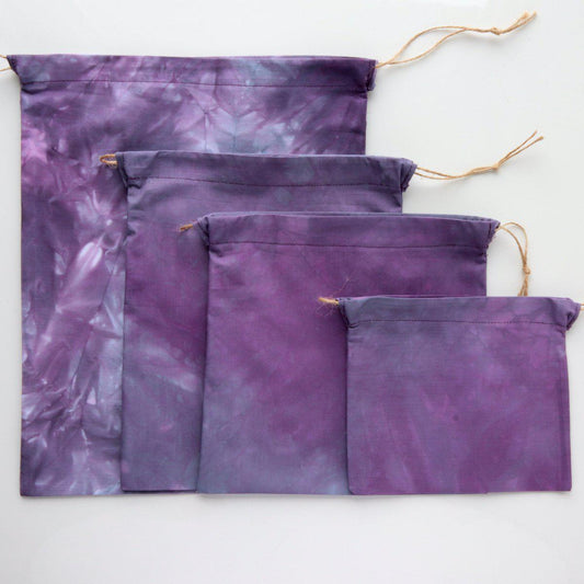 Knits Cosy - Organic Cotton, Hand-Dyed, Amethyst-La Cave à Laine