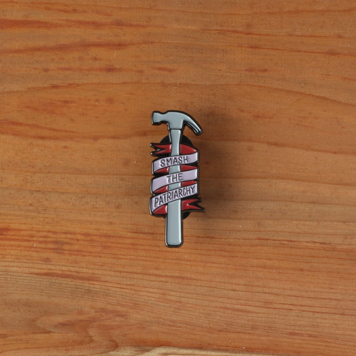 Unapologetic Pins - Smash the Patriarchy!-La Cave à Laine