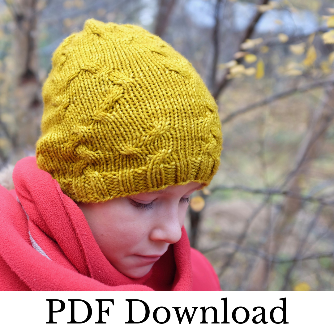 Vagabondo Hat - PDF pattern download-La Cave à Laine