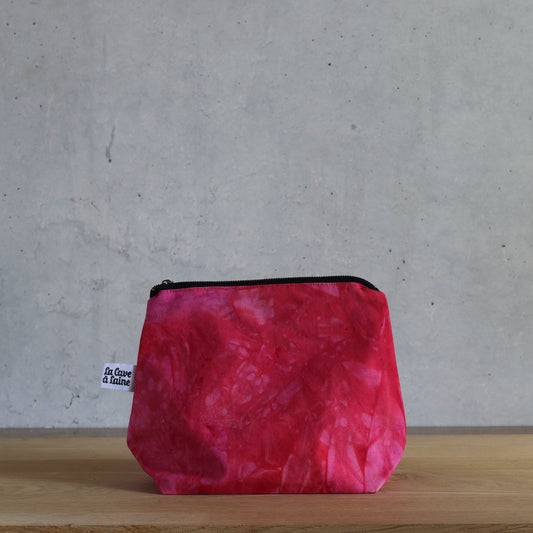 Zip Bag S - Red-La Cave à Laine