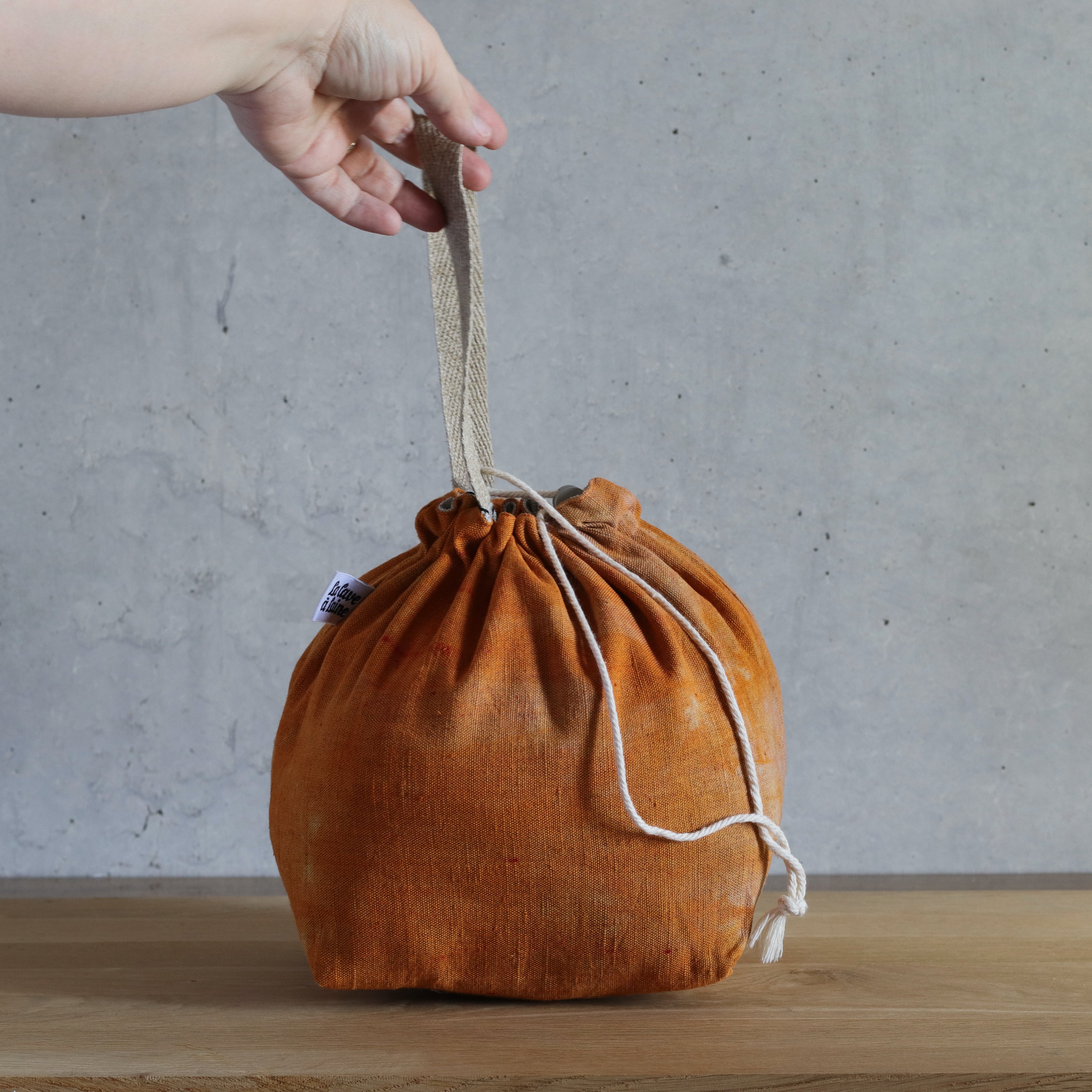 Oversized sales drawstring bag