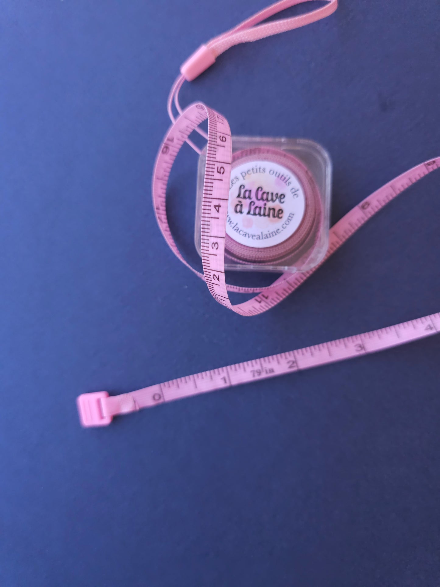 Clear Measuring Tape - Light Pink