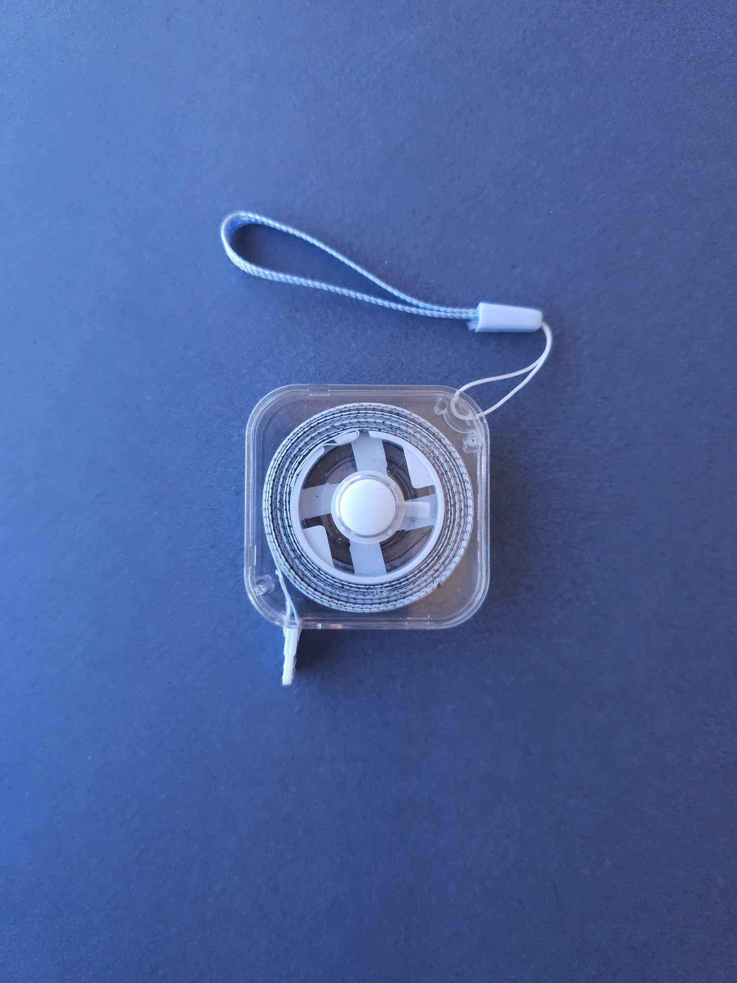 Clear Measuring Tape - Light Blue