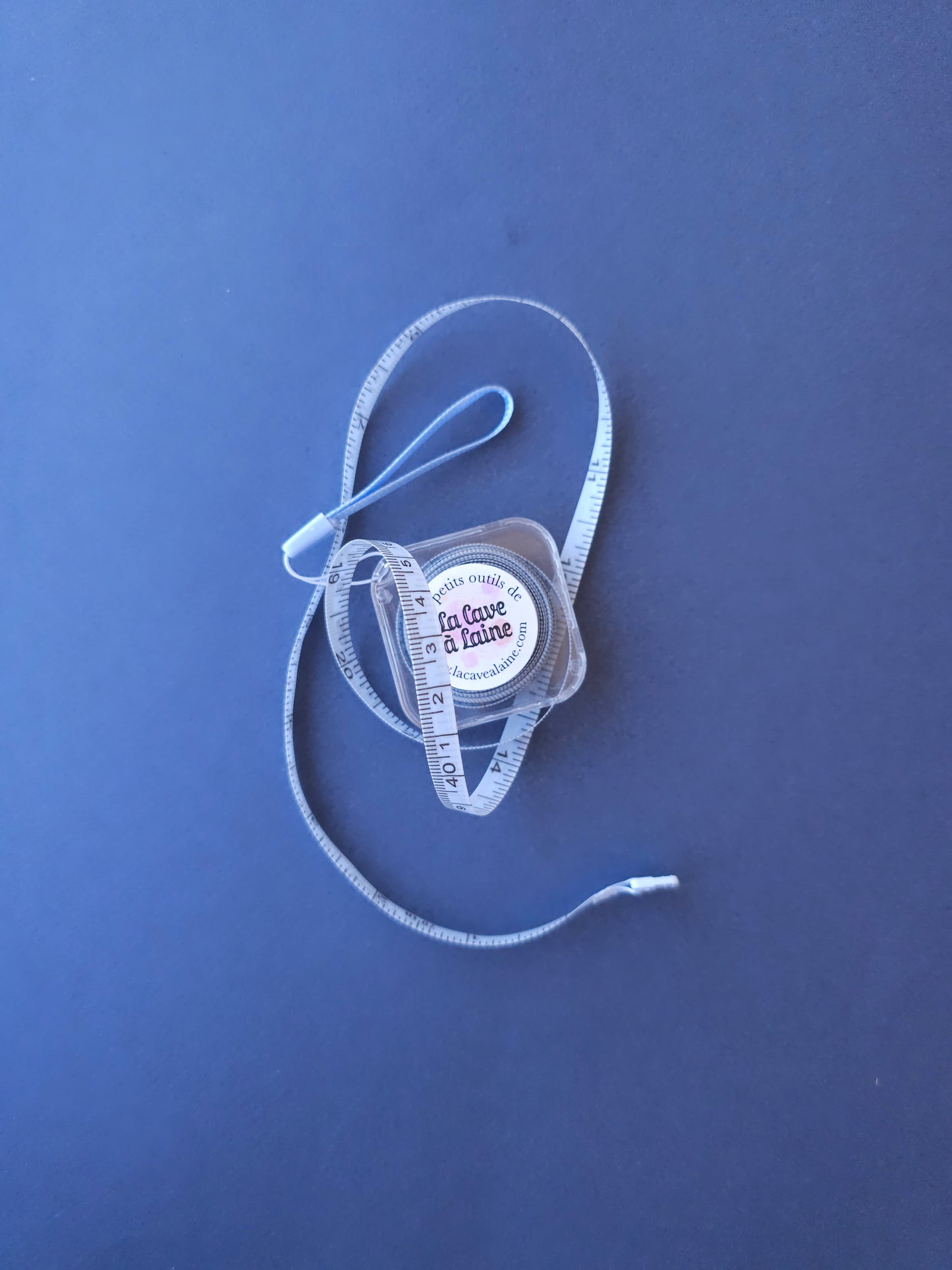 Clear Measuring Tape - Light Blue