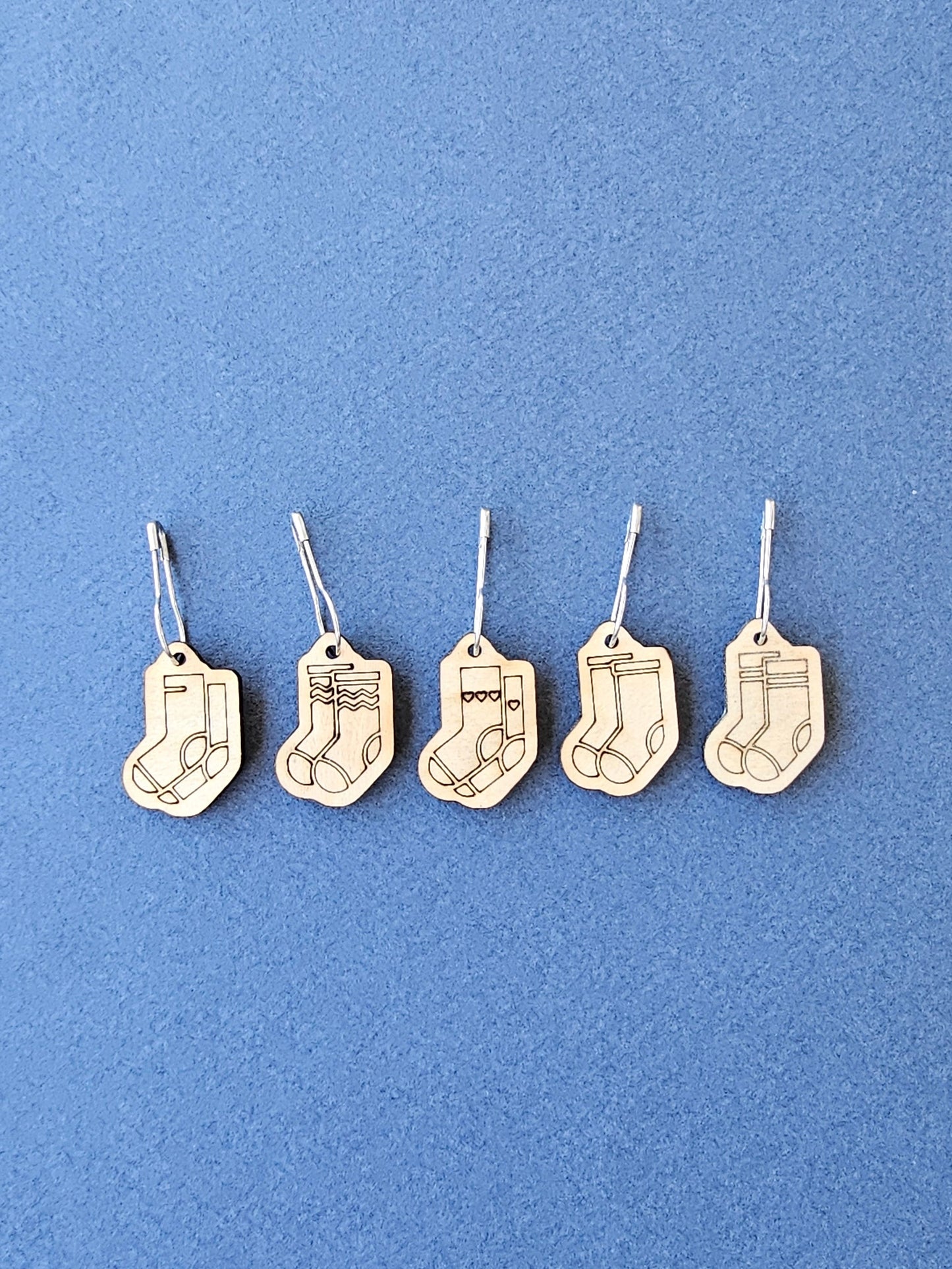 5 Socks Stitch Markers