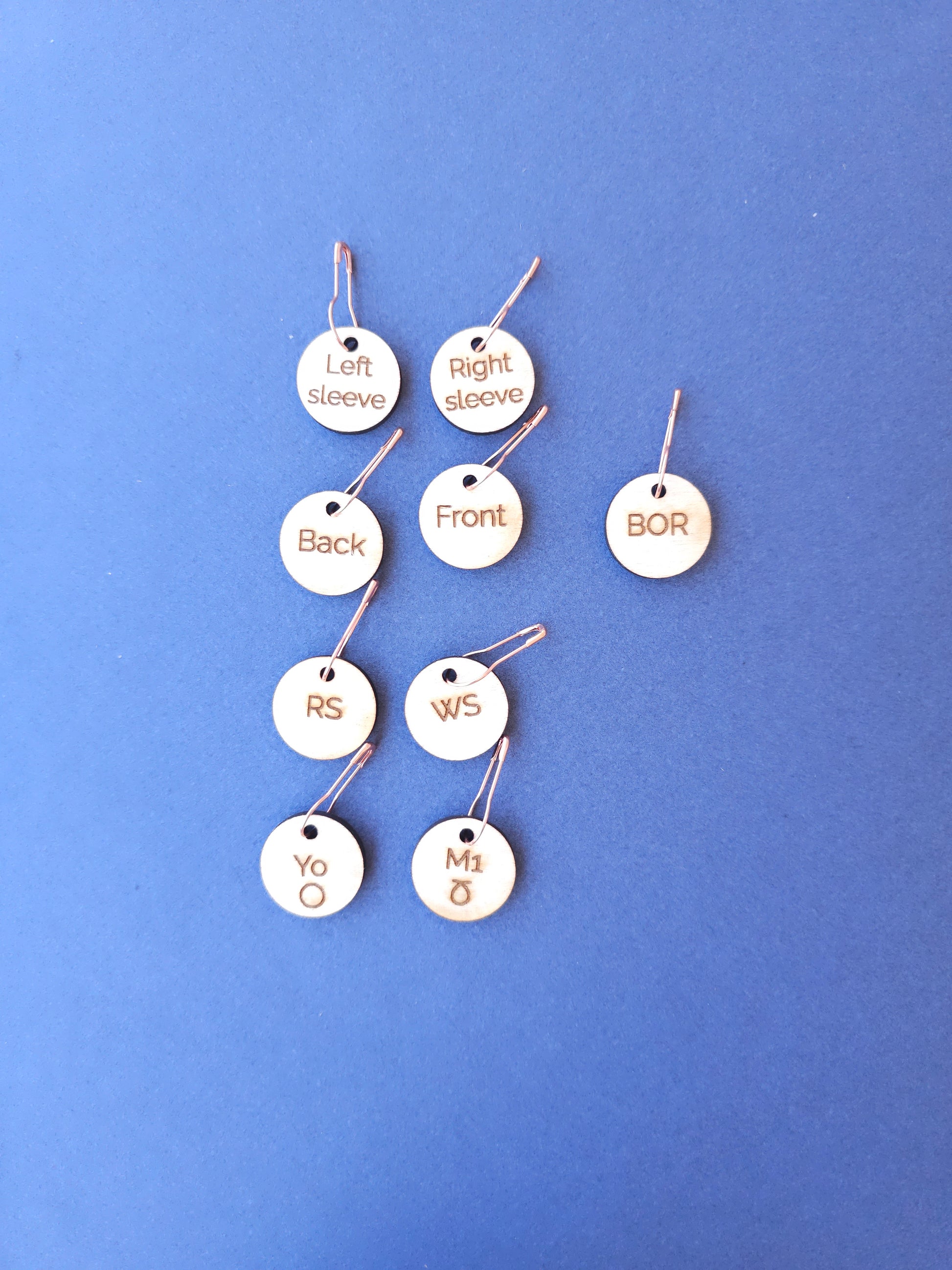 Raglan Stitch Markers - Top Down Raglan-La Cave à Laine