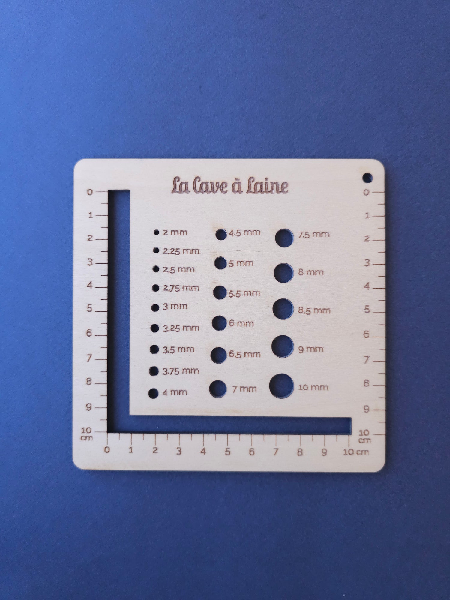 Gauge Ruler - Wood-La Cave à Laine