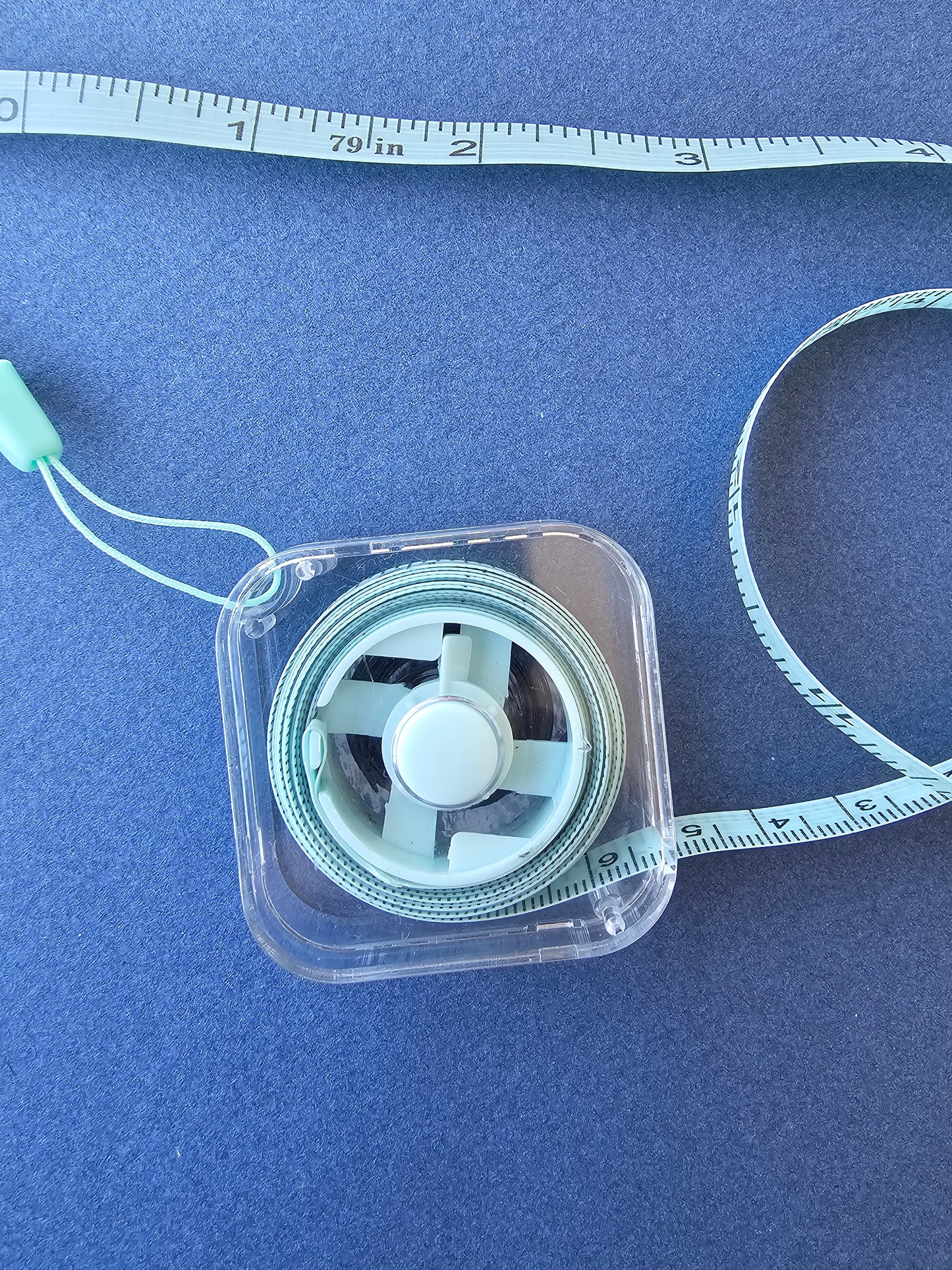 Clear Measuring Tape - Light Green