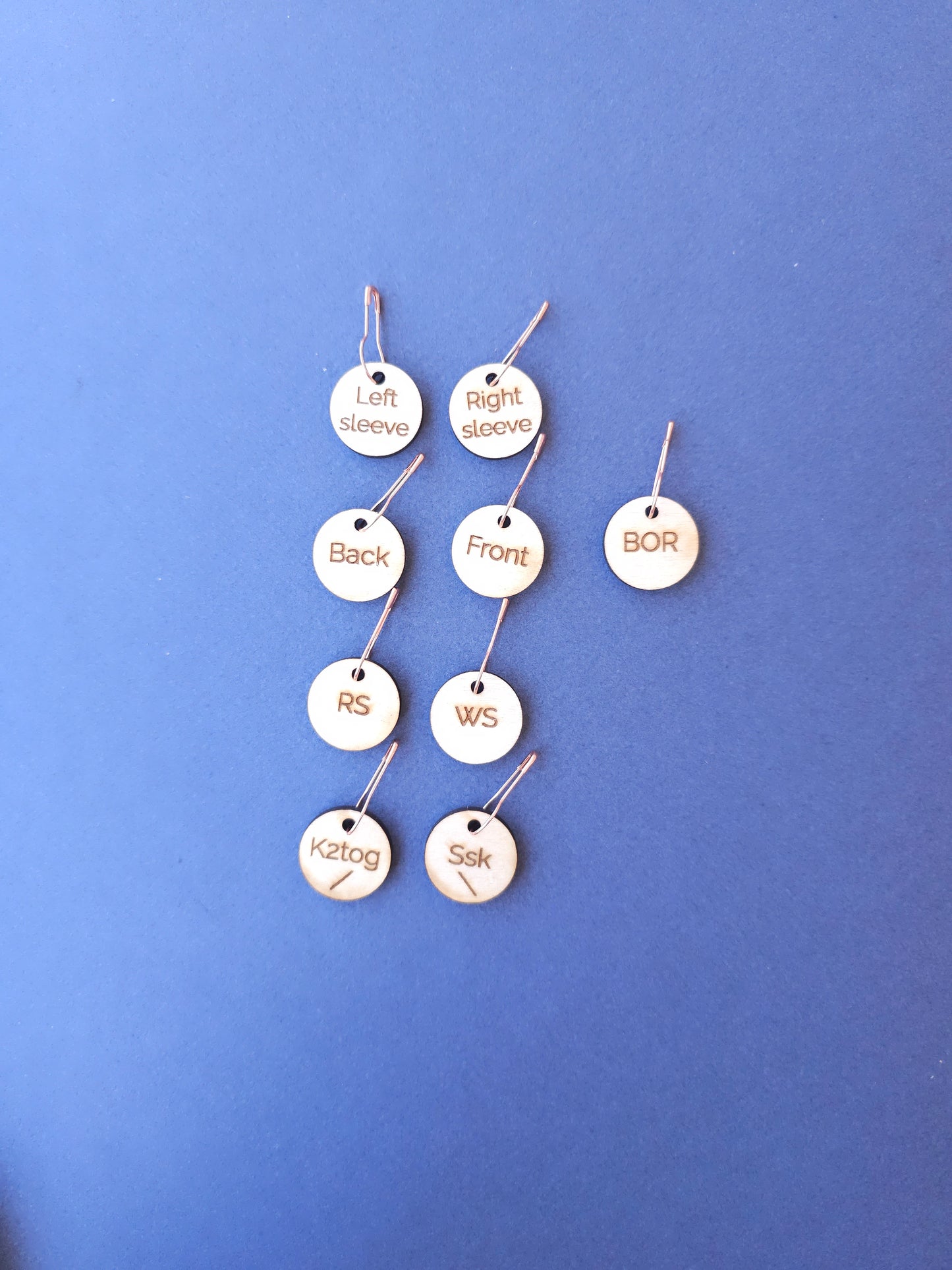 Raglan Stitch Markers - Bottom Up Raglan-La Cave à Laine