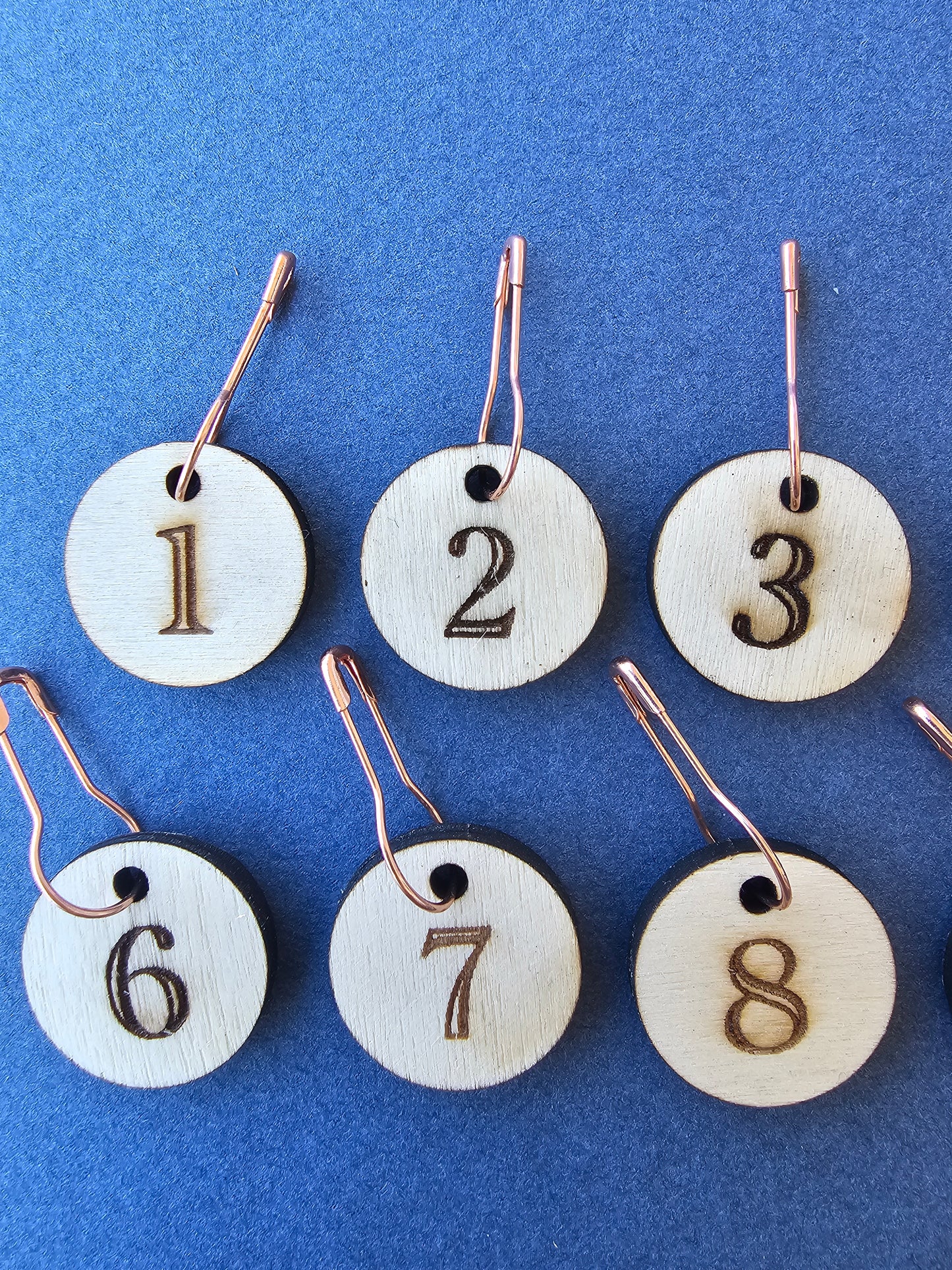 1 to 10 Counting Stitch Markers