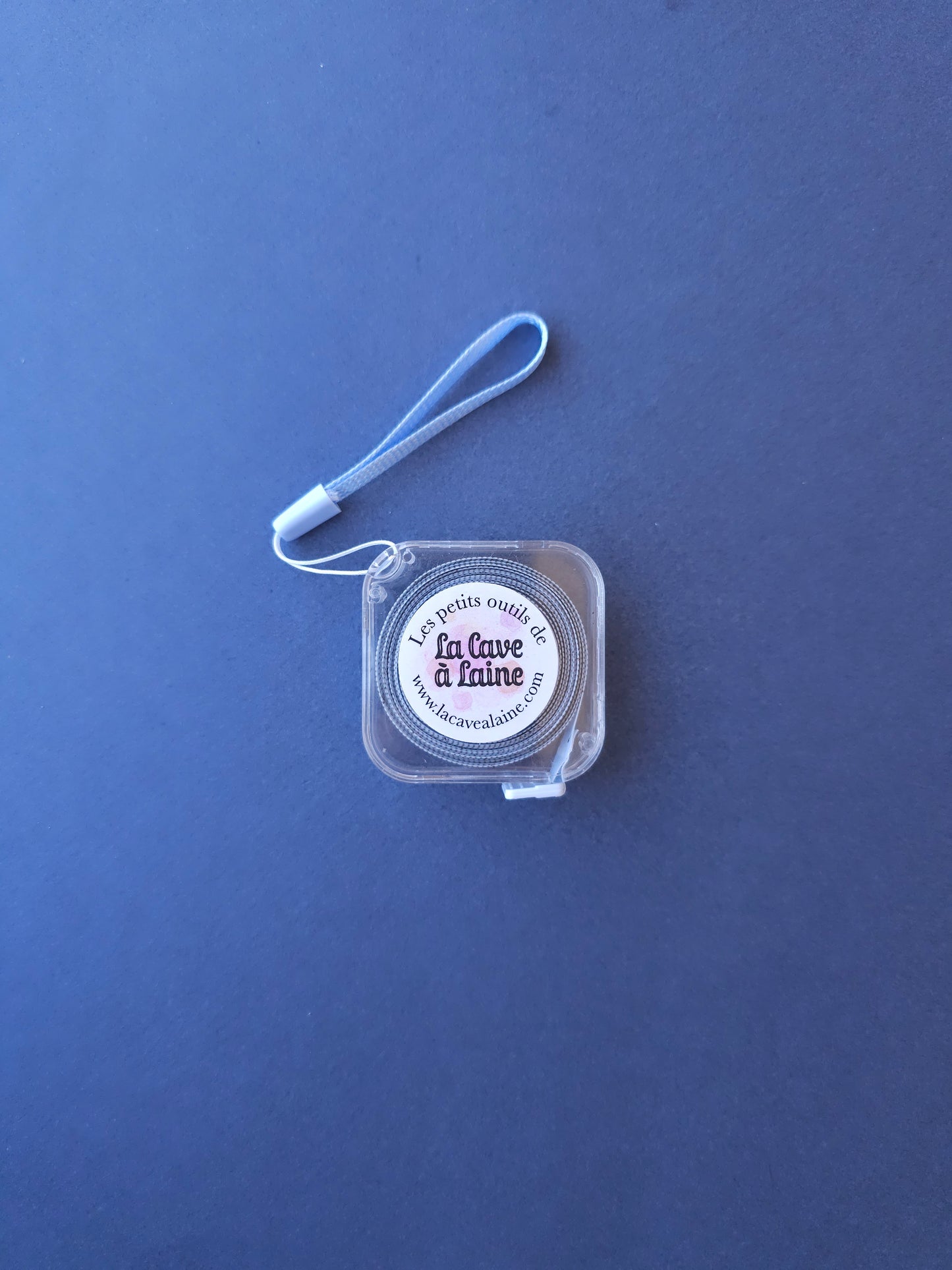 Clear Measuring Tape - Light Blue