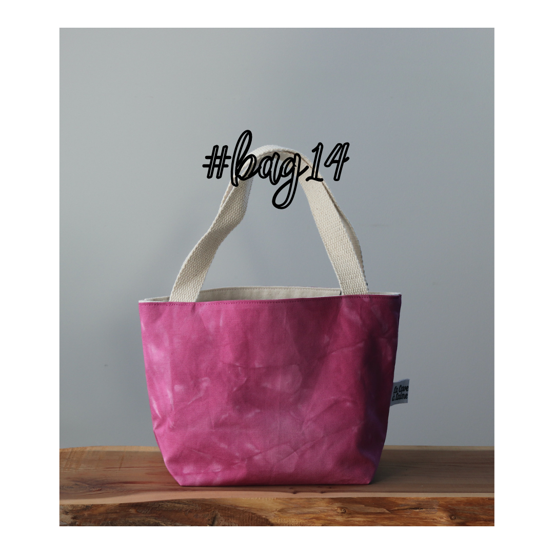 #Bag14 Handcrafted Canvas Bag - Gioia Jewels - Tourmaline-La Cave à Laine