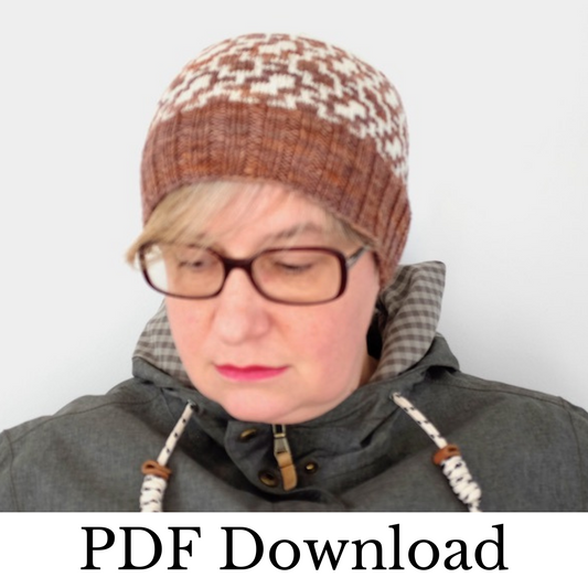 Chinotto Hat - PDF pattern download-La Cave à Laine