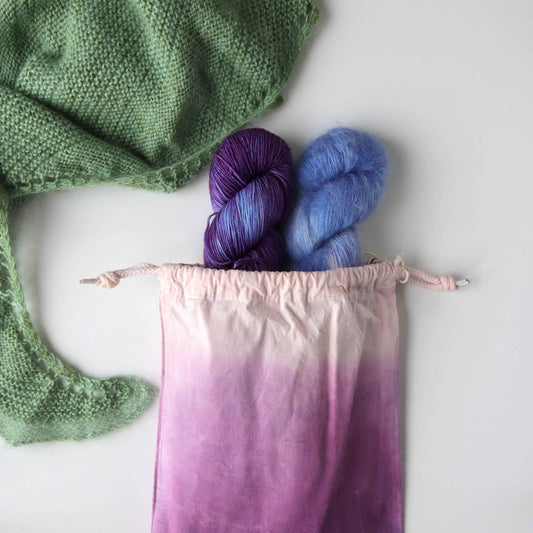 Snow Can Wait Shawl KIT - Lillac-La Cave à Laine