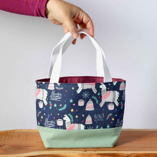 Llama Project Bag - Small-La Cave à Laine
