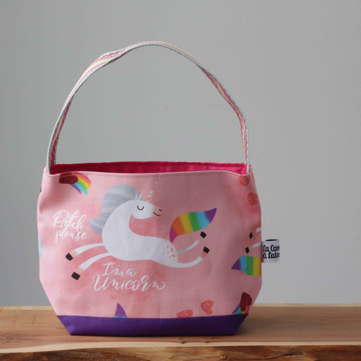 Unicorns Project Bag - Small-La Cave à Laine
