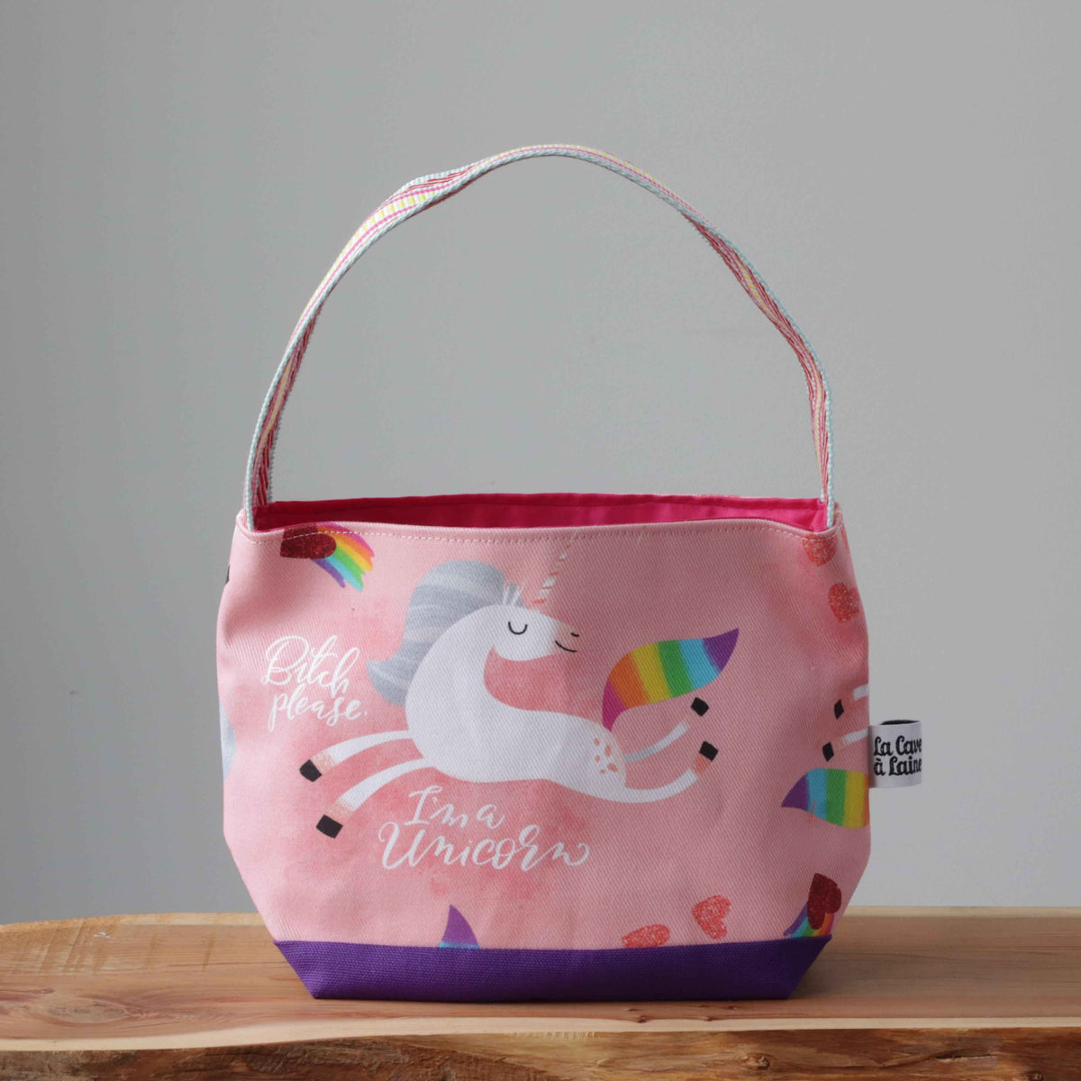 Unicorns Project Bag - Small-La Cave à Laine