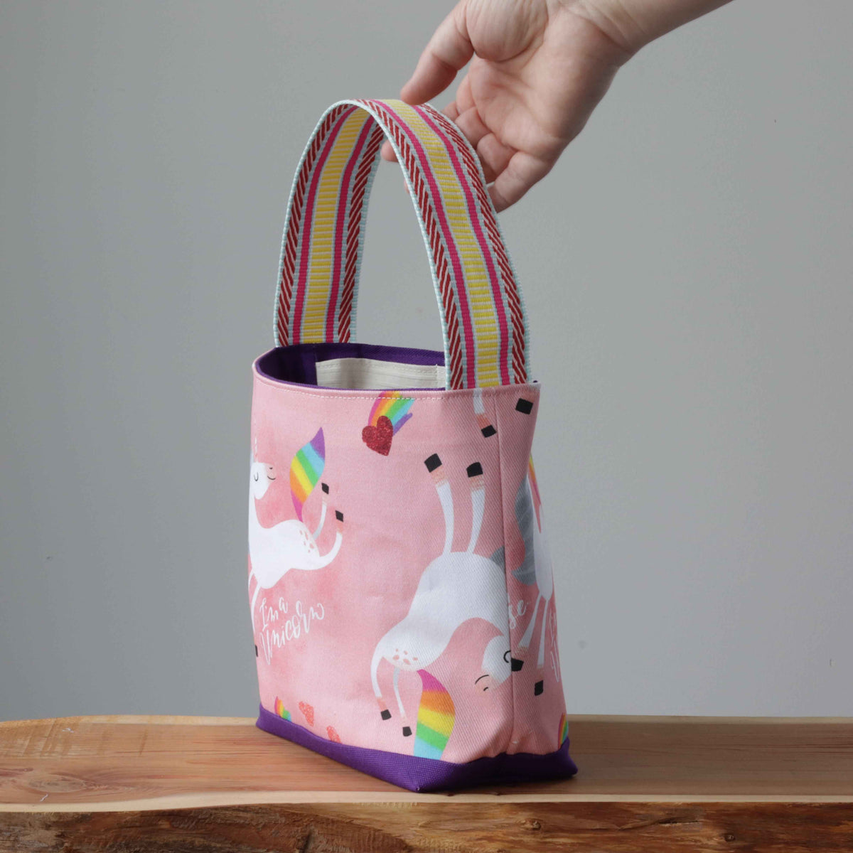 Unicorns Project Bag - Small-La Cave à Laine