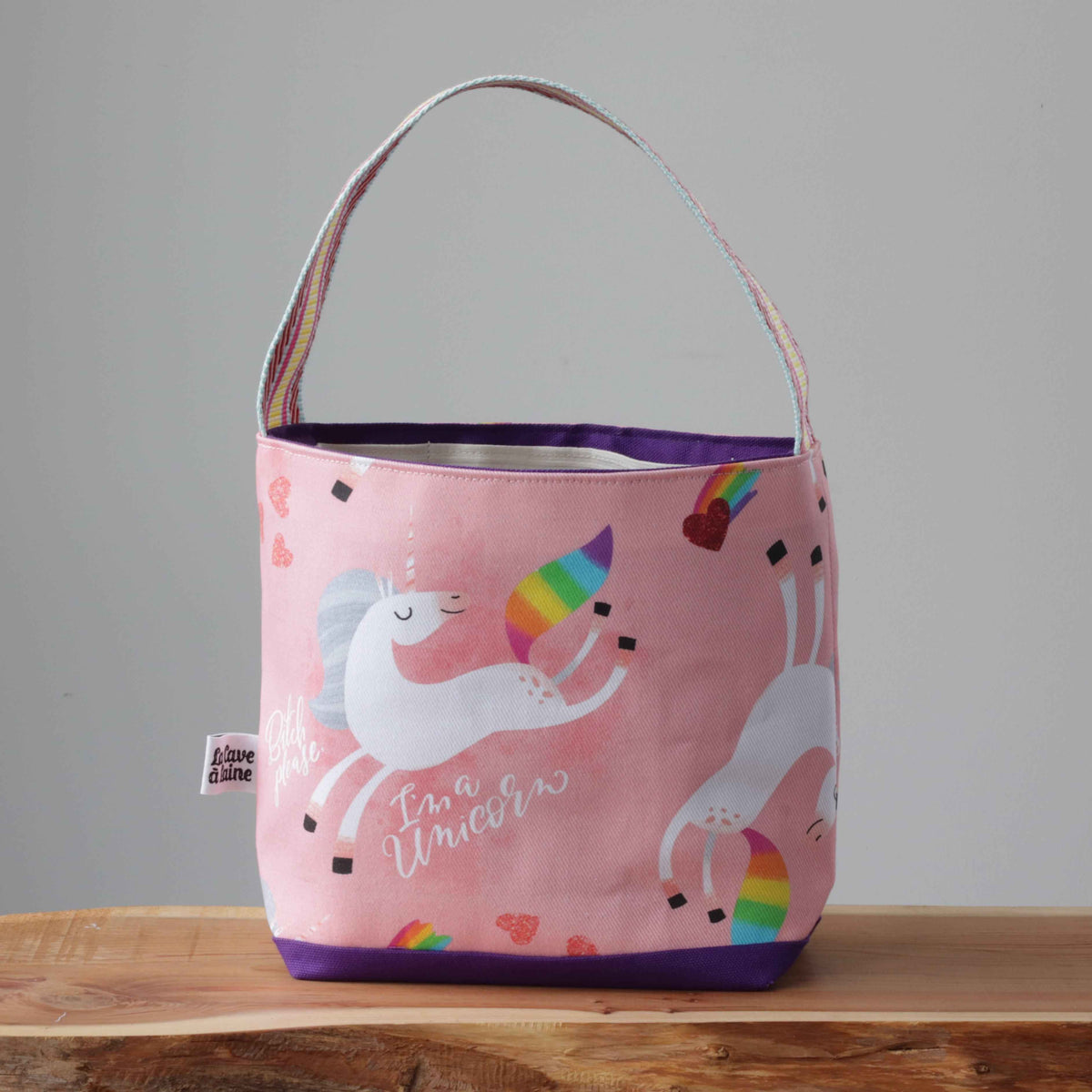 Unicorns Project Bag - Small-La Cave à Laine
