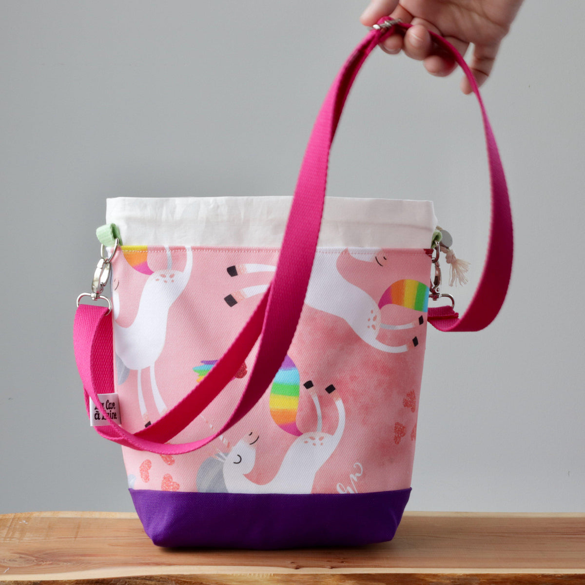 Unicorns Project Bag - Crossbody-La Cave à Laine