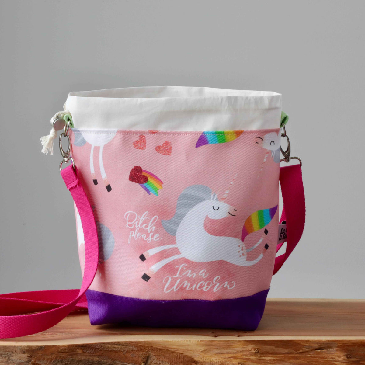 Unicorns Project Bag - Crossbody-La Cave à Laine