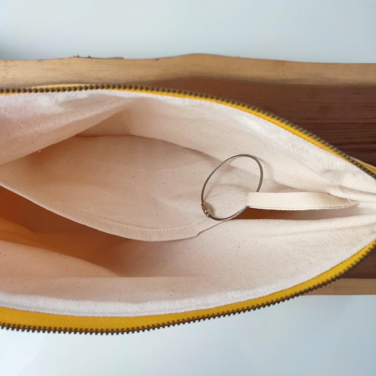 Handcrafted Canvas Bag - Weekender Sicilia - Tramonto-La Cave à Laine
