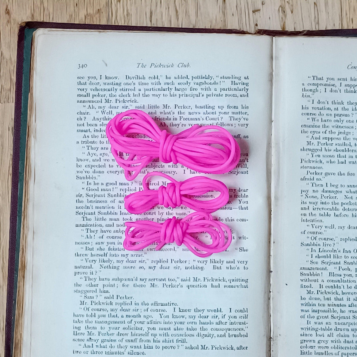 Stitch Holders - Pink Fluo-La Cave à Laine
