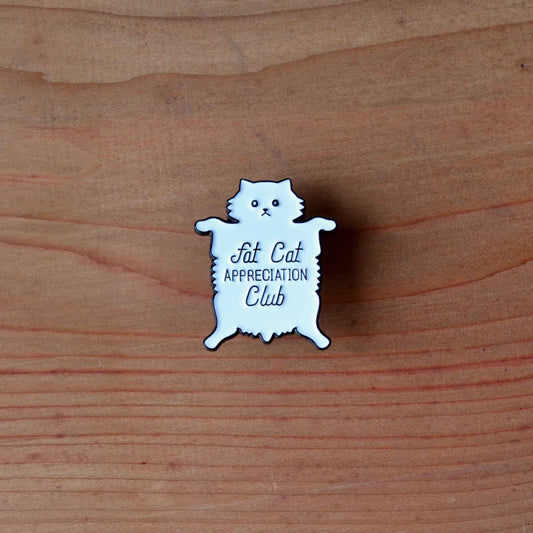 Unapologetic Pins - Fat Cat Appreciation Club-La Cave à Laine