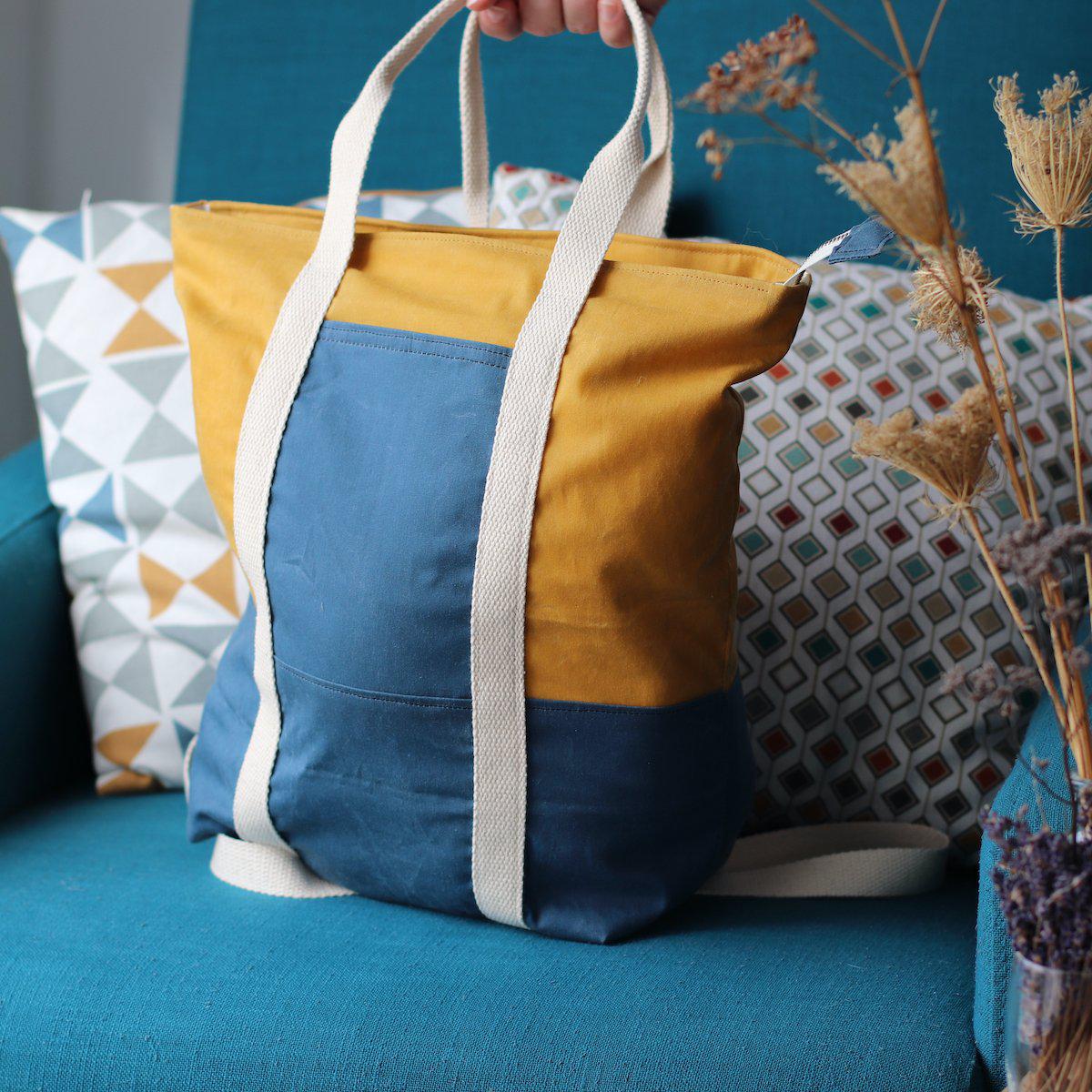 BackPack - Candy Candy Yellow-La Cave à Laine