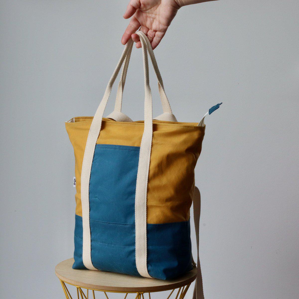 BackPack - Candy Candy Blue-La Cave à Laine