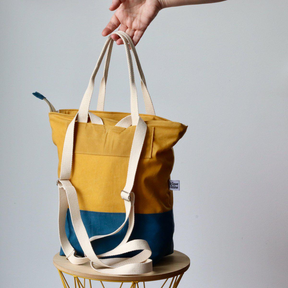 BackPack - Candy Candy Blue-La Cave à Laine
