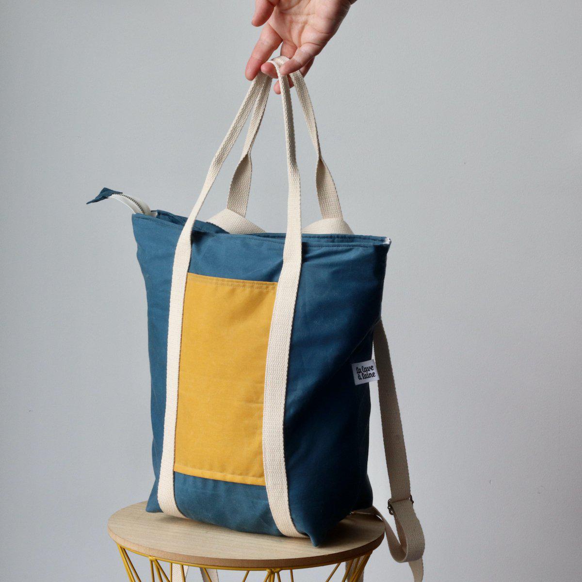 BackPack - Candy Candy Blue-La Cave à Laine