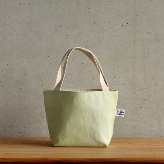 Handcrafted Canvas Bag - Gioia Jewels - Peridot-La Cave à Laine