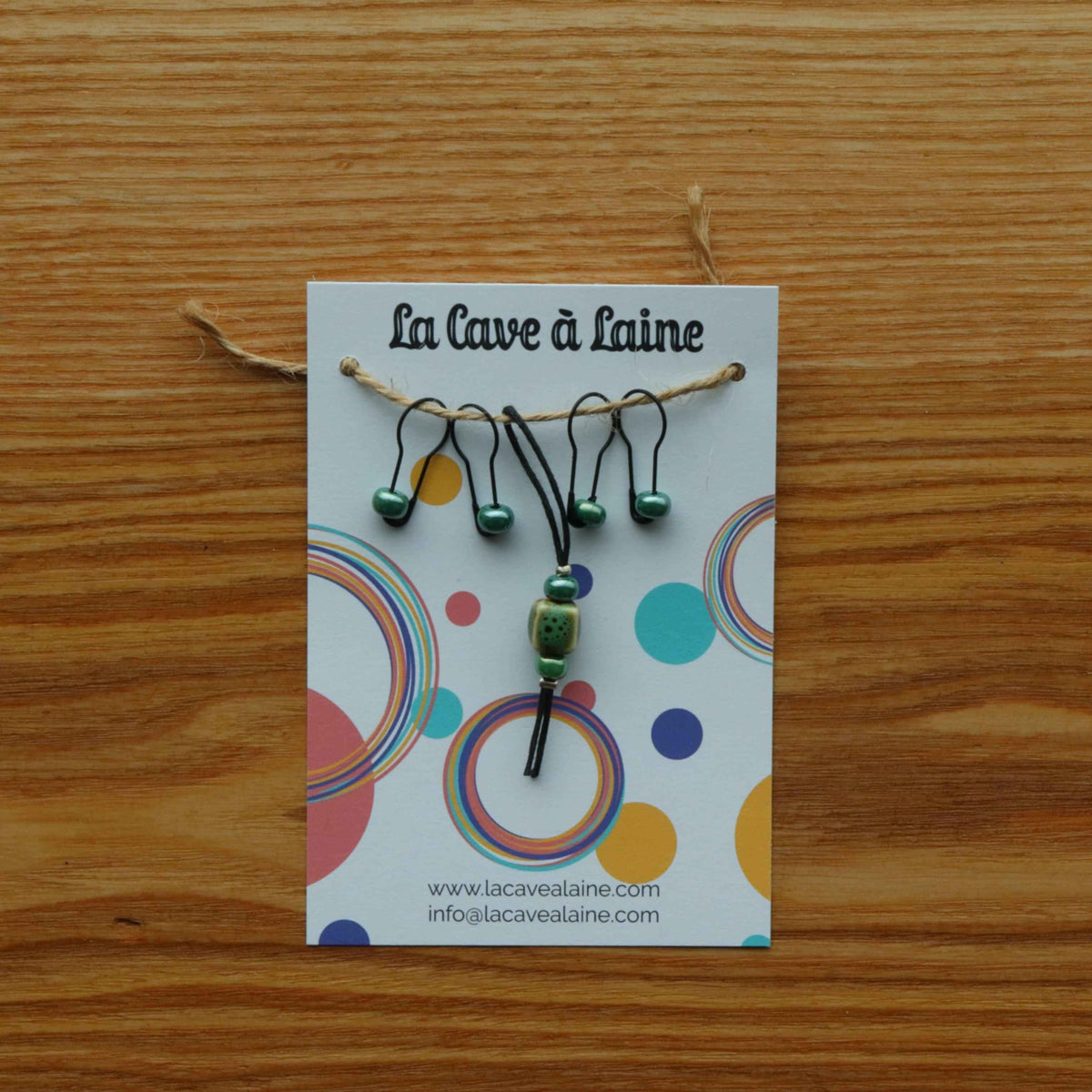 Stitch Markers - Ceramic Cubes-La Cave à Laine