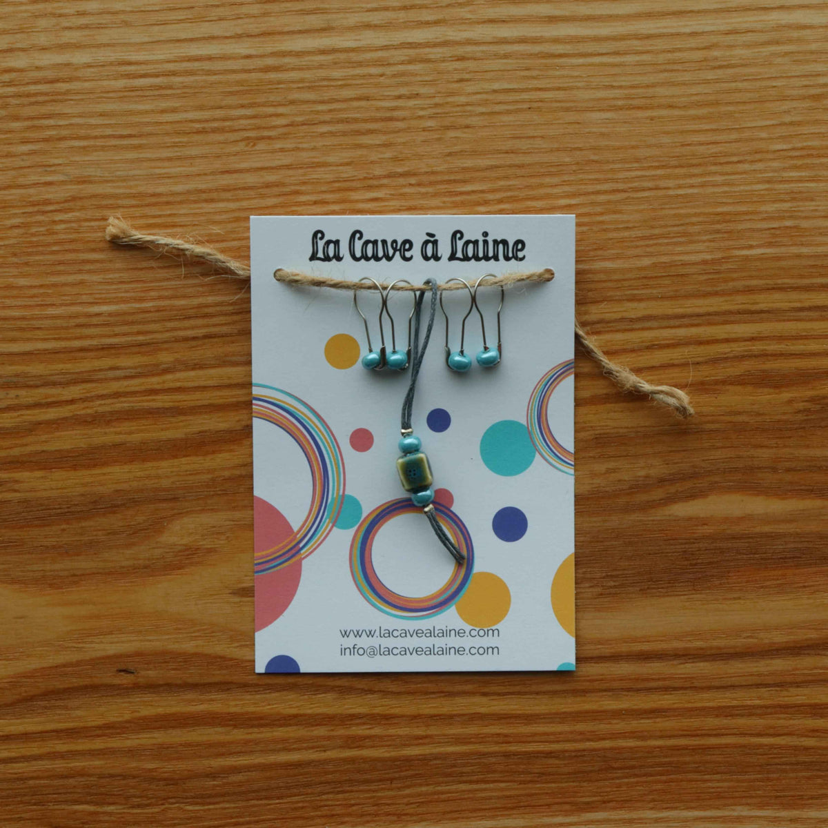 Stitch Markers - Ceramic Cubes-La Cave à Laine