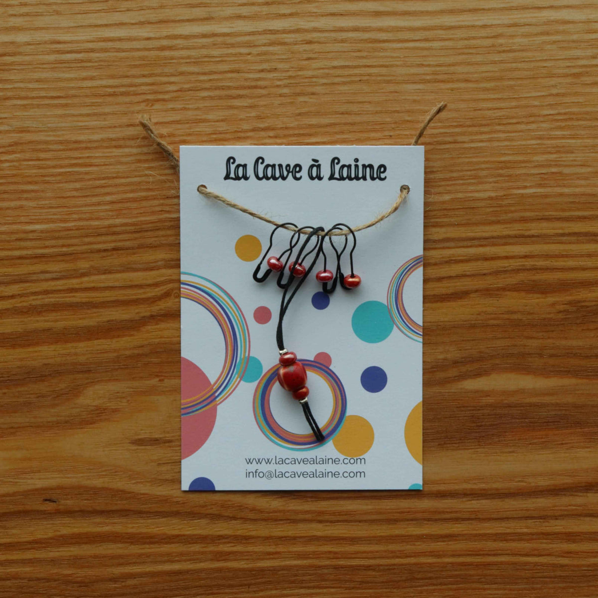 Stitch Markers - Ceramic Cubes-La Cave à Laine