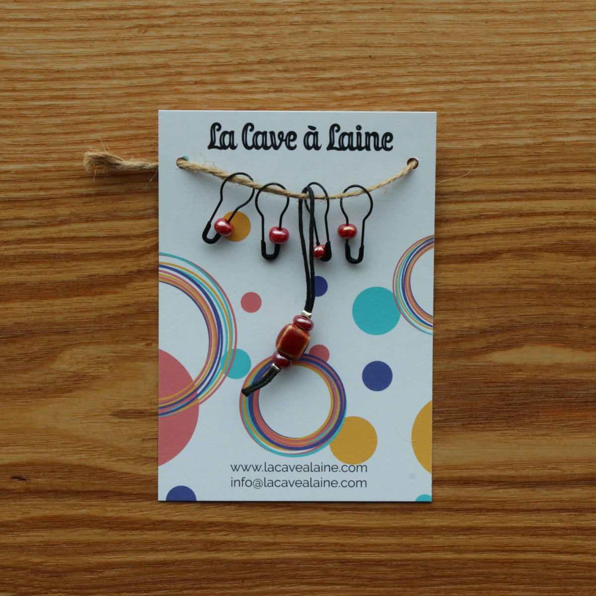 Stitch Markers - Ceramic Cubes-La Cave à Laine