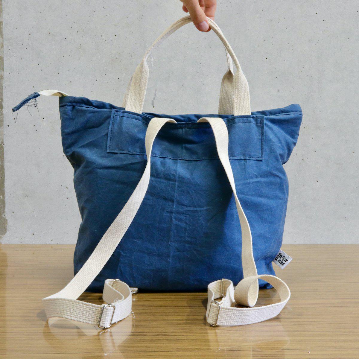BackPack - Candy Candy Blue - MOCKUP-La Cave à Laine