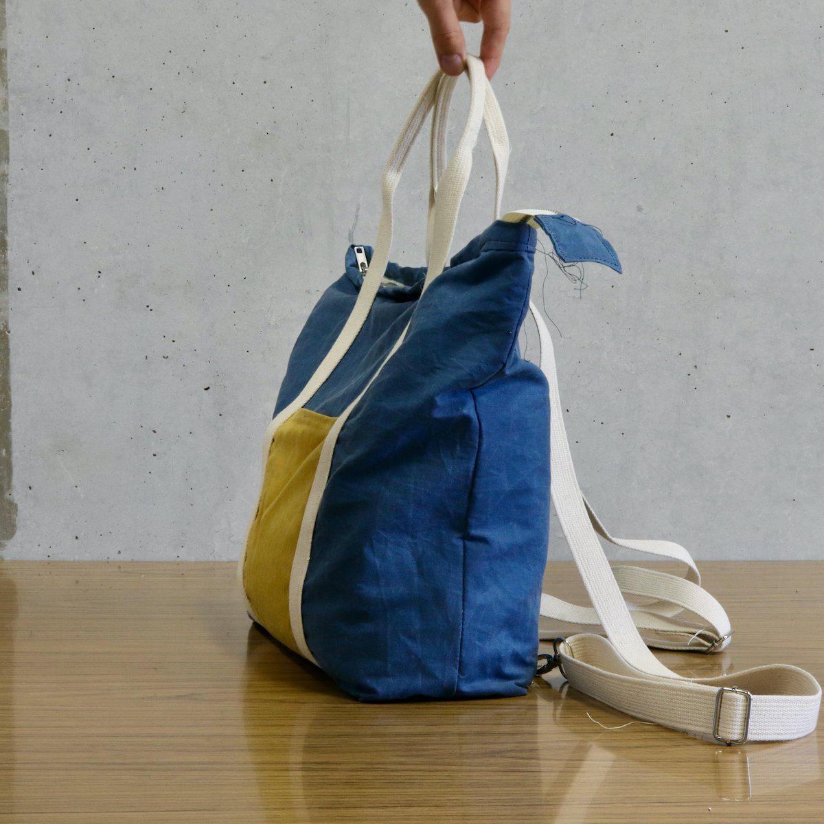 BackPack - Candy Candy Blue - MOCKUP-La Cave à Laine