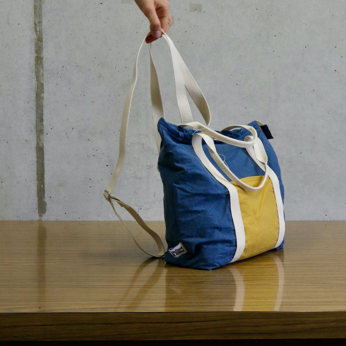 BackPack - Candy Candy Blue - MOCKUP-La Cave à Laine