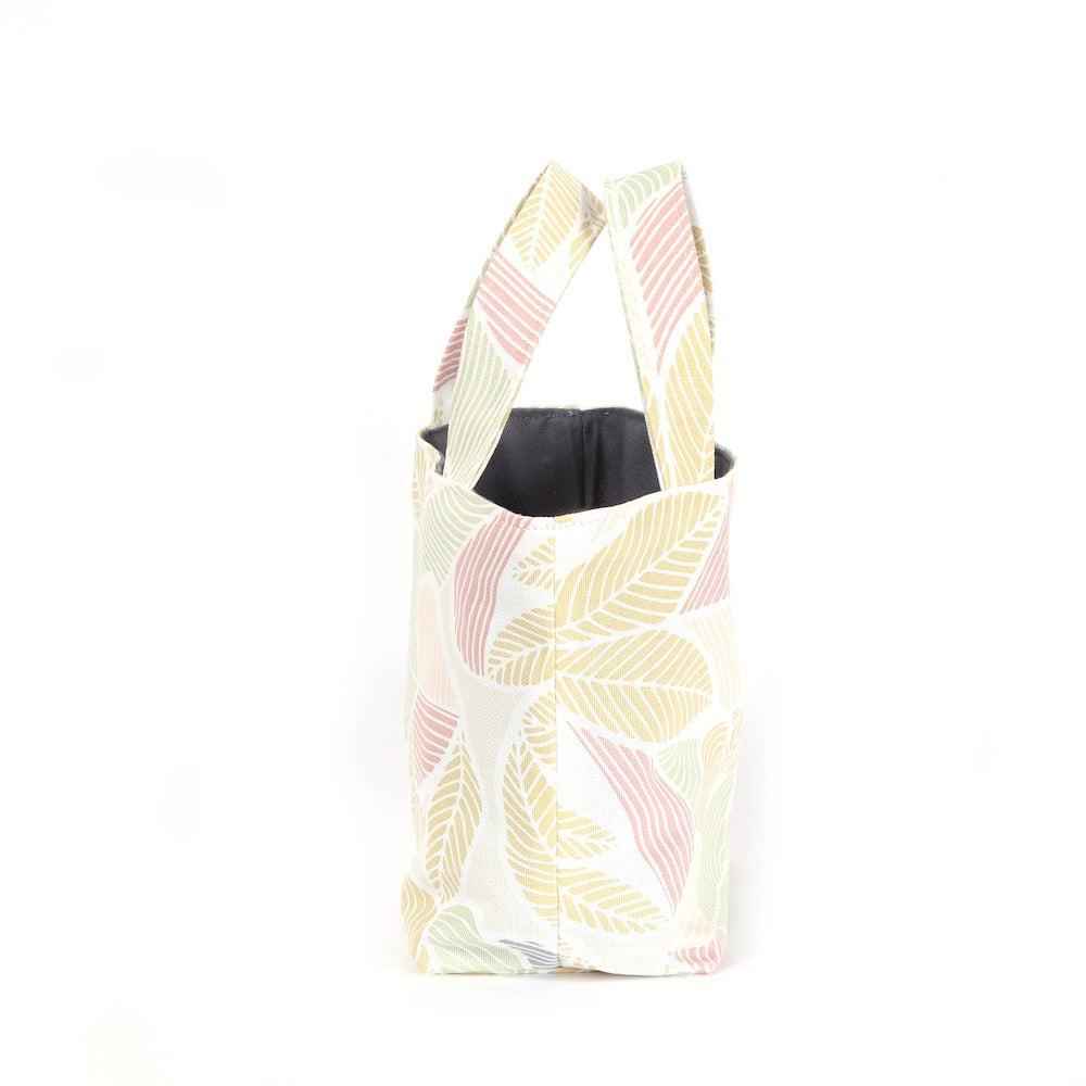 Gioia Yarn Project Bag - Foliage, Reversible - END OF COLLECTION-La Cave à Laine