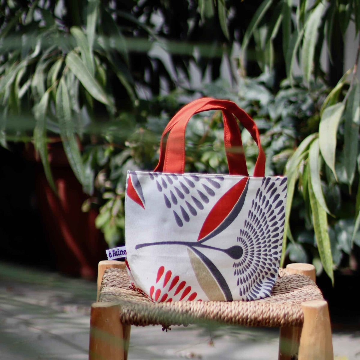 Gioia Yarn Project Bag - So '70s, Reversible | End-of-collection-La Cave à Laine