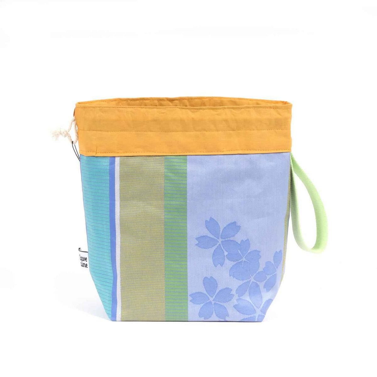 Cerata Bucket Project Bag - Wristlet Strap, Large-La Cave à Laine